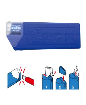 Cuchillas-NT-CUTTER-BA-160-estrecha-9mm-cartucho-deposito