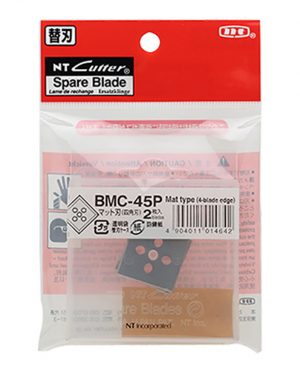 2 Cuchillas BMC-45P para MAT NT CUTTER